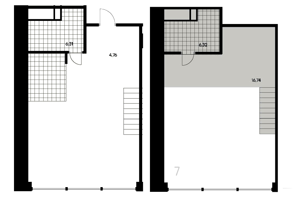 1-комнатная квартира  №80 в Avant: 79.54 м², этаж 3 - купить в Санкт-Петербурге