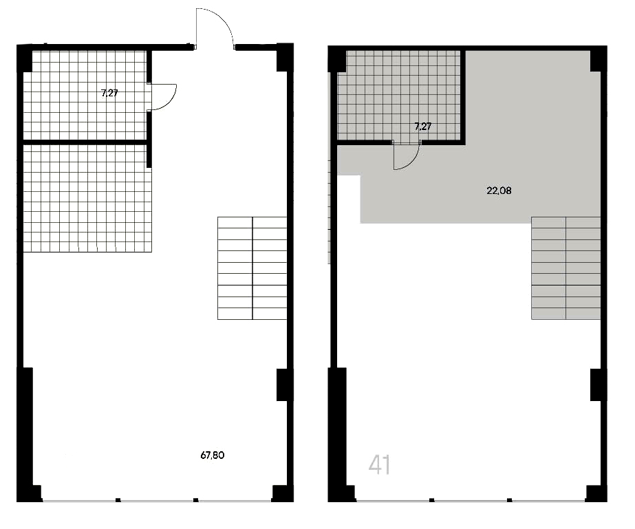 1-комнатная квартира №184 в Avant 2-й корпус: 99.03 м², этаж 3 - купить в Санкт-Петербурге