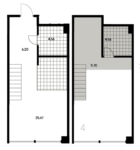 1-комнатная квартира  №4 в Avant: 50.49 м², этаж 3 - купить в Санкт-Петербурге