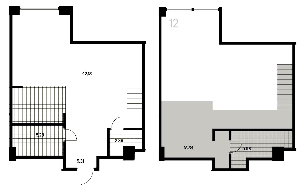 1-комнатная квартира  №85 в Avant: 77.43 м², этаж 3 - купить в Санкт-Петербурге