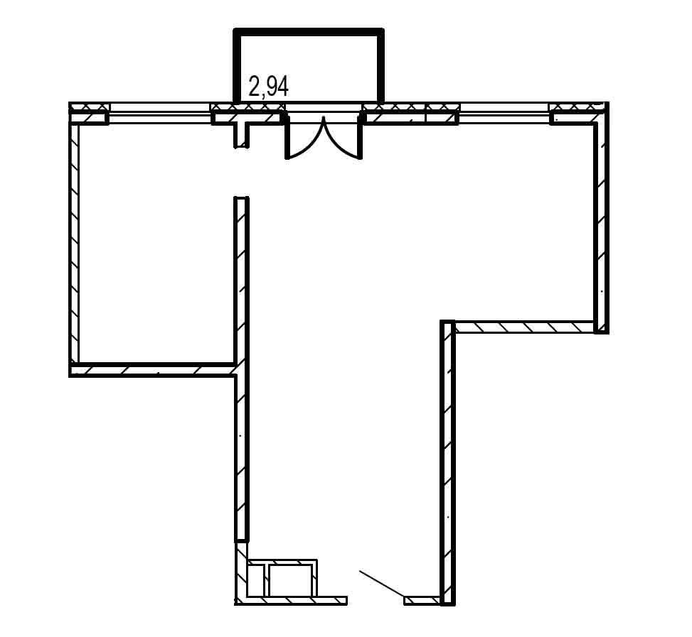 2-комнатная квартира  №12.43 в Saan: 50.13 м², этаж 12 - купить в Санкт-Петербурге