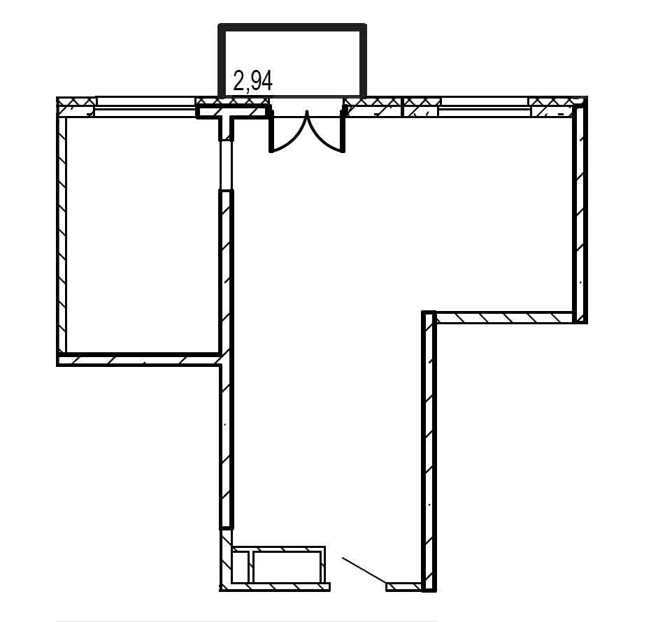 2-комнатная квартира  №21.43 в Saan: 49.96 м², этаж 21 - купить в Санкт-Петербурге