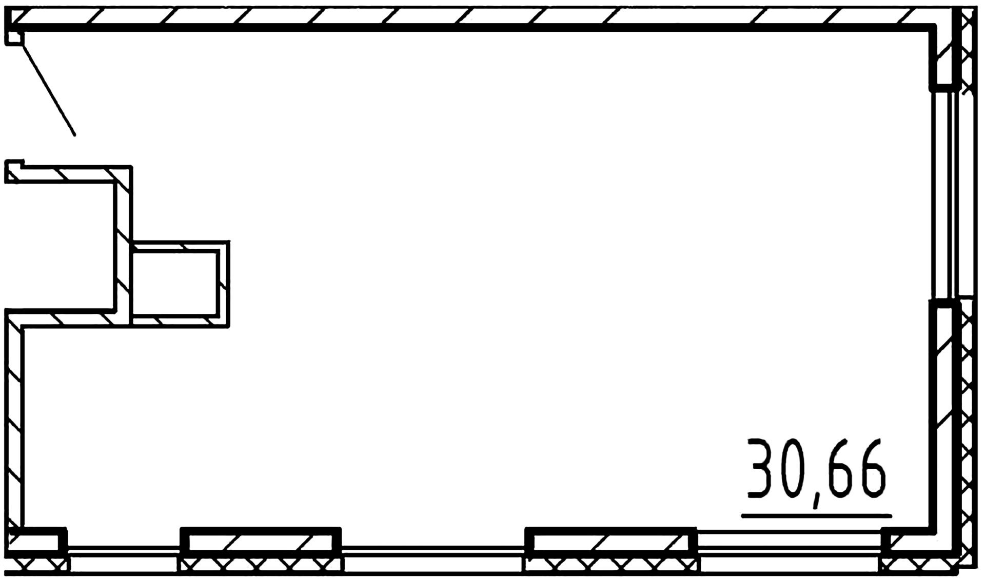 1-комнатная квартира, 32.57 м²; этаж: 10 - купить в Санкт-Петербурге