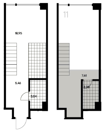 1-комнатная квартира №53 в: Avant: 38.11 м²; этаж: 3 - купить в Санкт-Петербурге