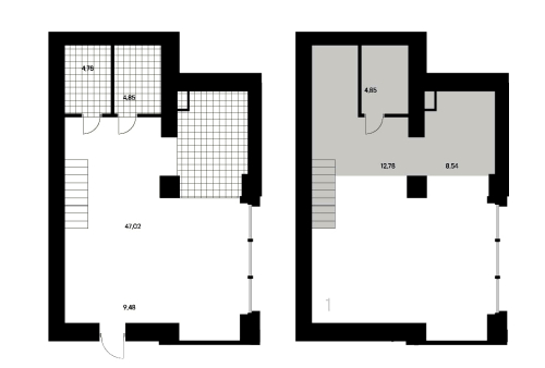 1-комнатная квартира №53 в: AVANT: 91.15 м²; этаж: 3 - купить в Санкт-Петербурге