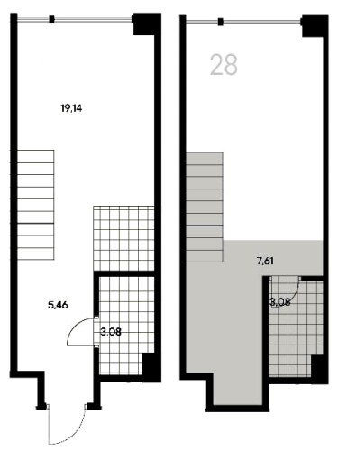 1-комнатная квартира №53 в: Avant: 38.32 м²; этаж: 3 - купить в Санкт-Петербурге