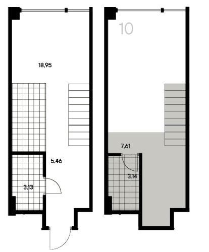 1-комнатная квартира №53 в: Avant: 38.29 м²; этаж: 3 - купить в Санкт-Петербурге