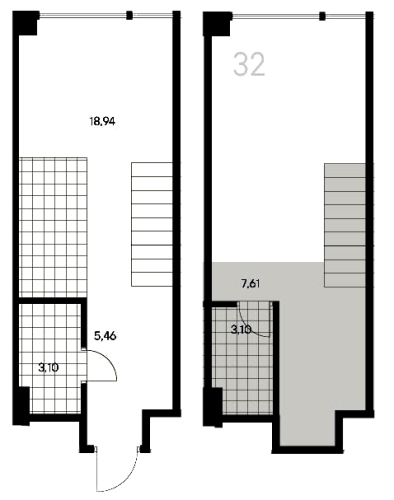 1-комнатная квартира №53 в: Avant: 38.21 м²; этаж: 3 - купить в Санкт-Петербурге