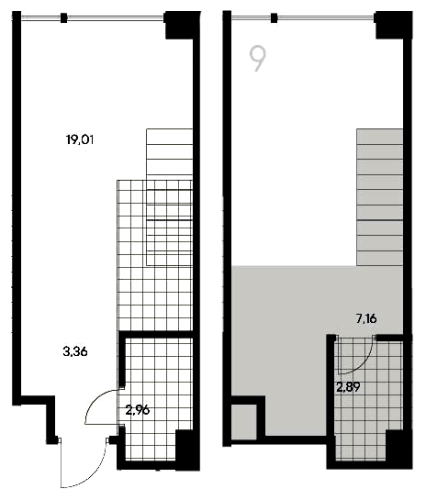1-комнатная квартира, 35.37 м²; этаж: 3 - купить в Санкт-Петербурге