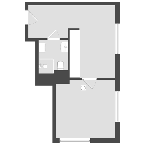 1-комнатная квартира, 31.4 м²; этаж: 5 - купить в Санкт-Петербурге