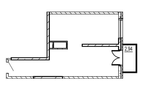 1-комнатная квартира, 40.76 м²; этаж: 21 - купить в Санкт-Петербурге