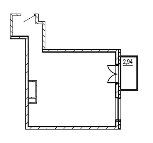 1-комнатная квартира, 41.12 м²; этаж: 13 - купить в Санкт-Петербурге