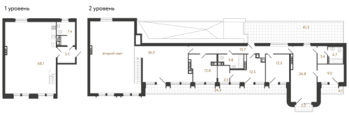 5-комнатная квартира №4 в: Коллекционер: 222 м²; этаж: 6 - купить в Санкт-Петербурге